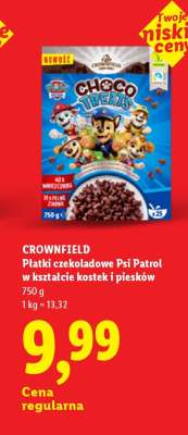 Crownfield Płatki czekoladowe Psi Patrol