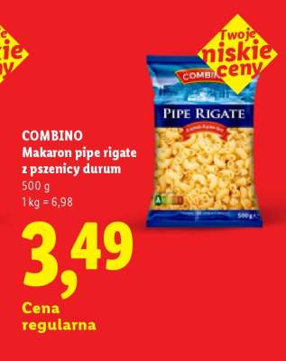 COMBINO Makaron pipe rigate z pszenicy durum