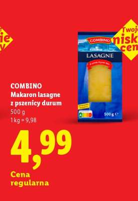 COMBINO Makaron lasagne z pszenicy durum