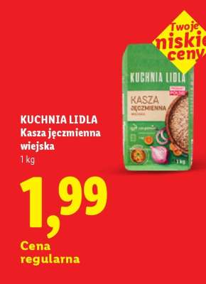KUCHNIA LIDLA Kasza jęczmienna wiejska