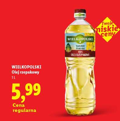 WIELKOPOLSKI Olej rzepakowy