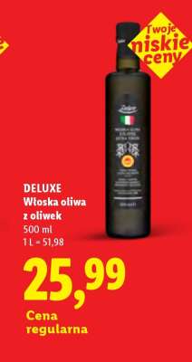 DELUXE Włoska oliwa z oliwek