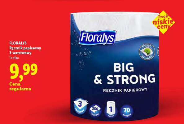 FLORALYS Ręcznik papierowy 3-warstwowy
