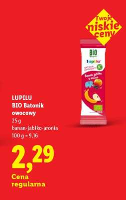 LUPILU BIO Batonik owocowy
