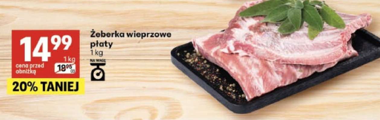 Žeberka wieprzowe platy