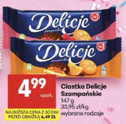 Ciastka Delicje Szampańskie
