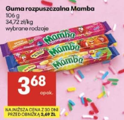 Guma rozpuszczalna Mamba