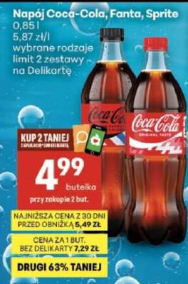 Napój Coca-Cola, Fanta, Sprite