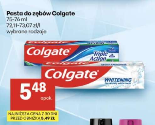 Pasta do zębów Colgate