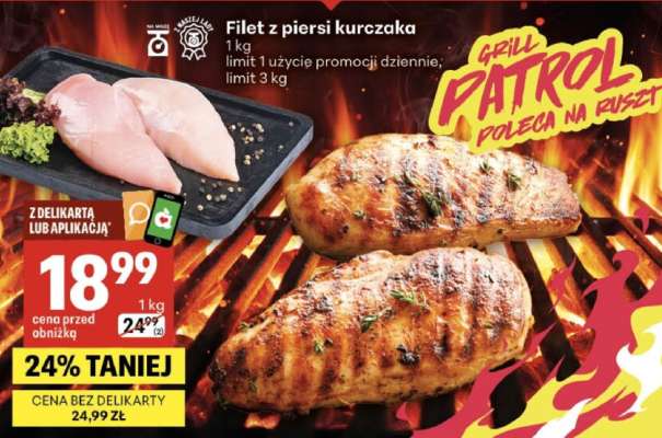 Filet z piersi kurczaka