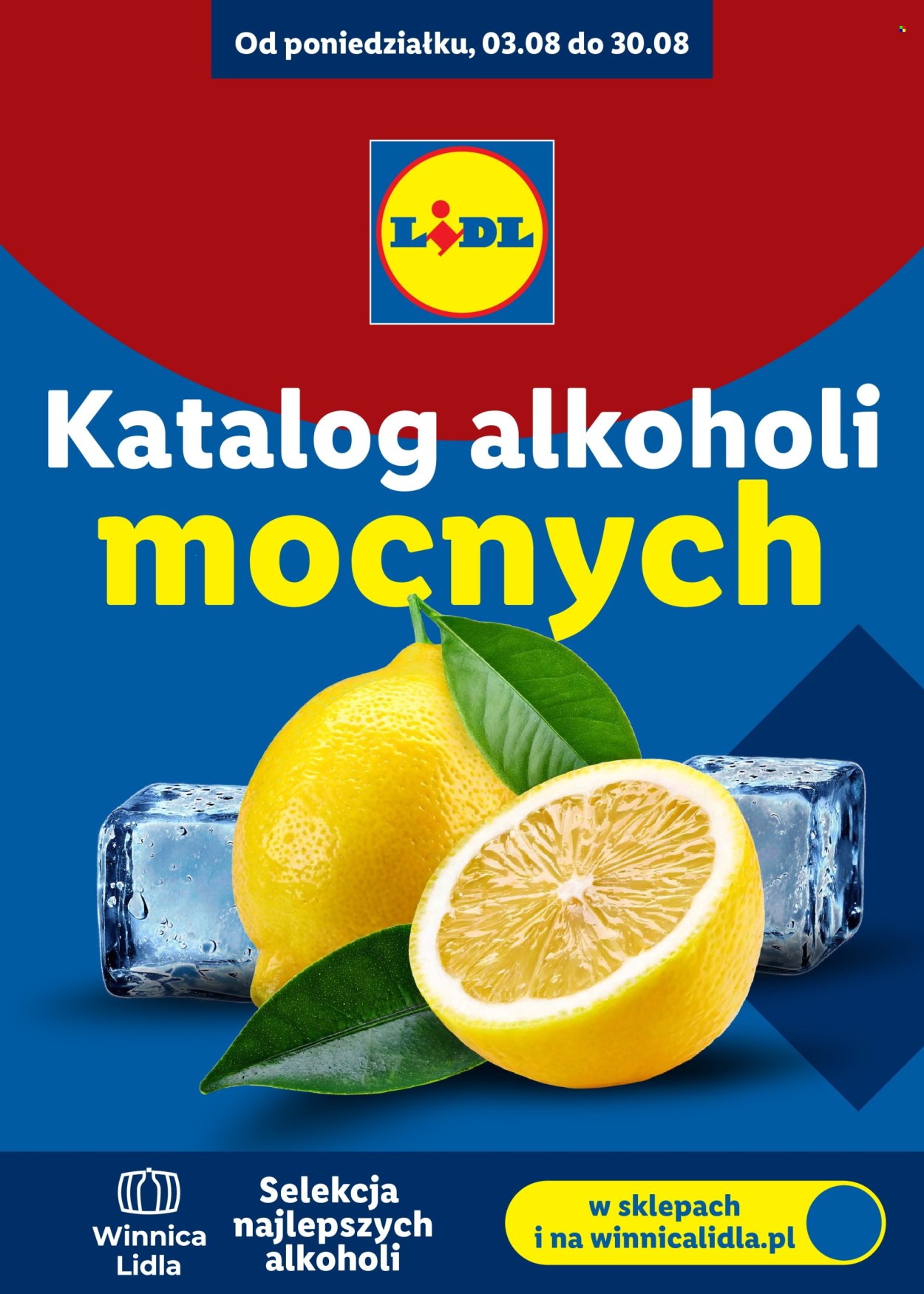 Leták Lidl - 3.8.2026 - 30.8.2026. Strana 1