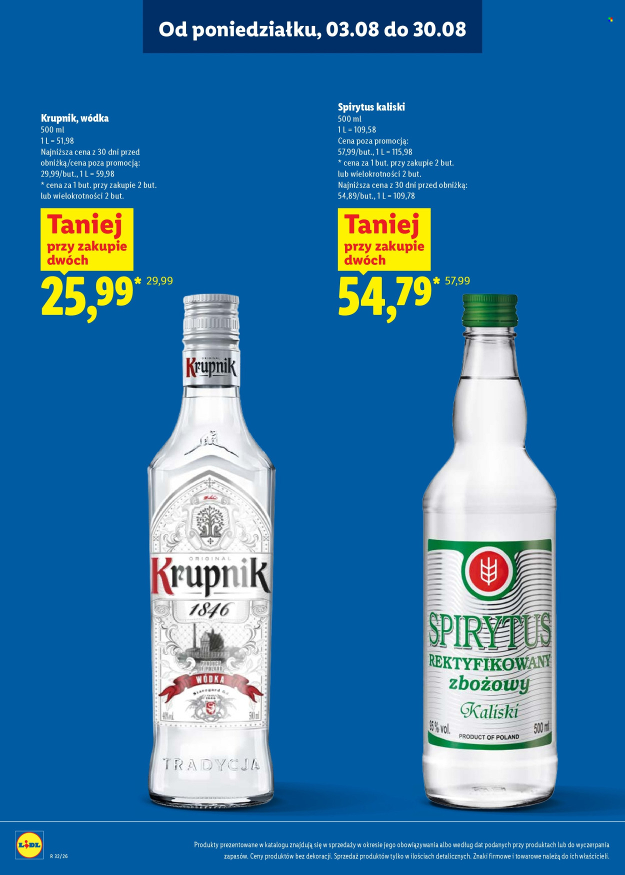 Leták Lidl - 3.8.2026 - 30.8.2026. Strana 3