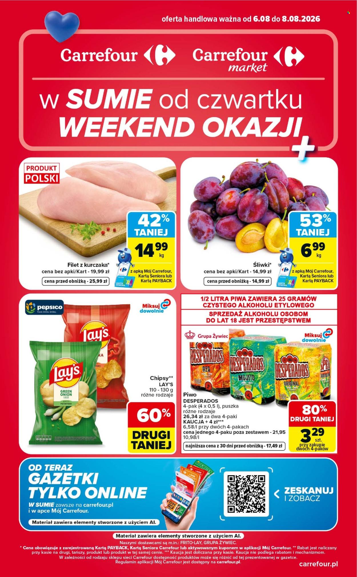 Gazetka Carrefour - 6.08.2026 - 8.08.2026. Strona 1