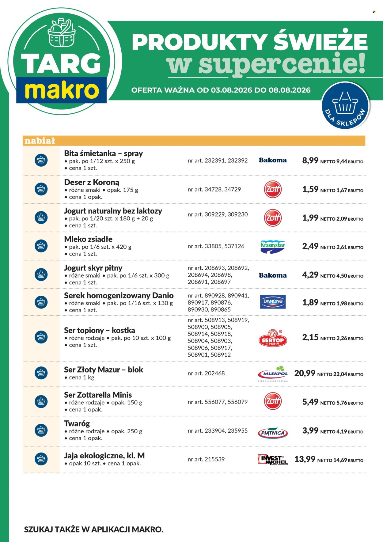 Gazetka Makro - 3.08.2026 - 8.08.2026. Strona 7