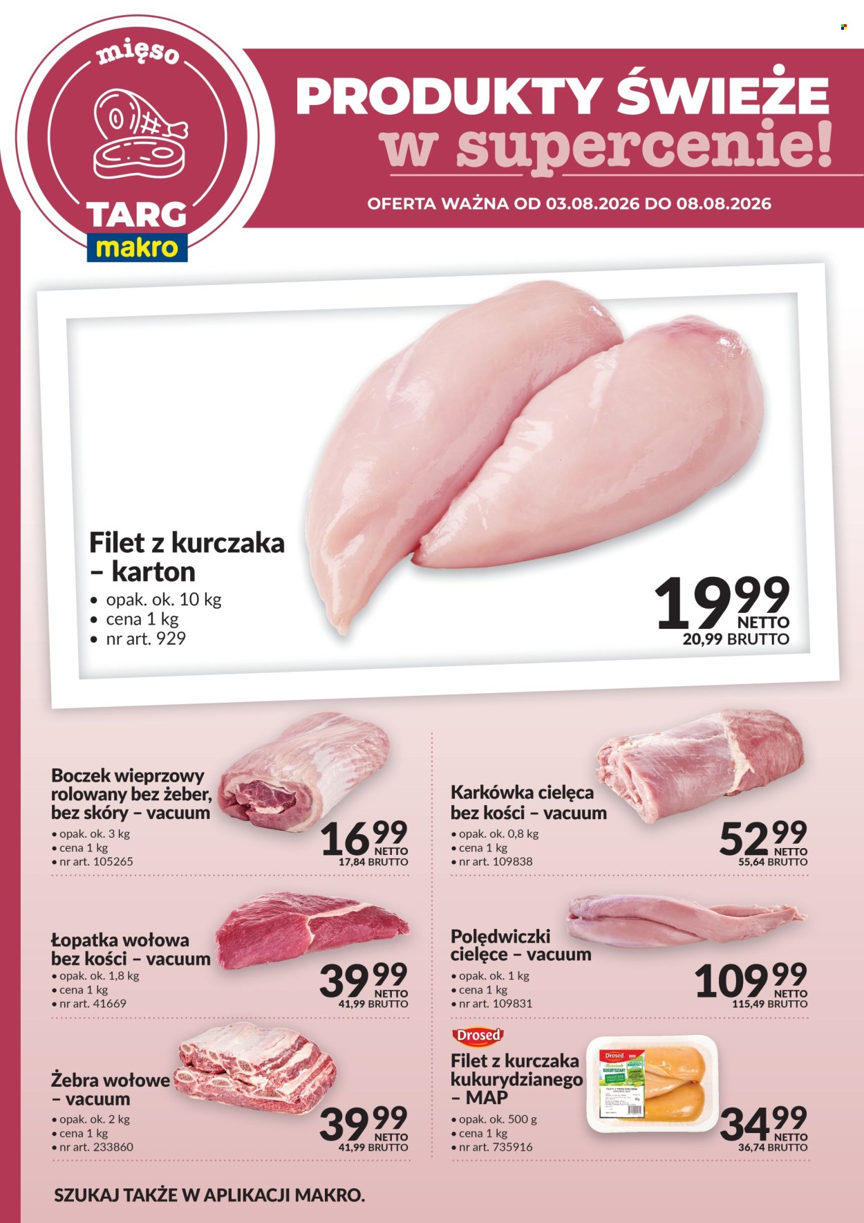 Gazetka Makro - 3.08.2026 - 8.08.2026. Strona 1