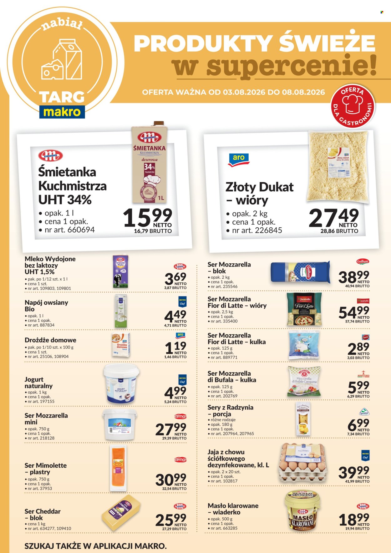 Gazetka Makro - 3.08.2026 - 8.08.2026. Strona 3