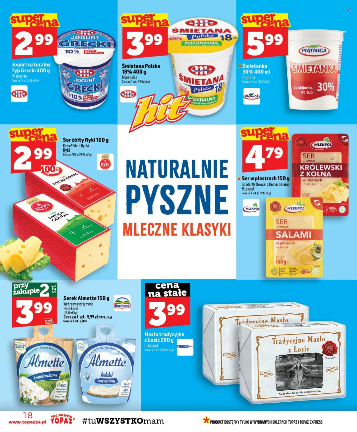 Gazetka Topaz - 6.08.2026 - 12.08.2026. Strona 18