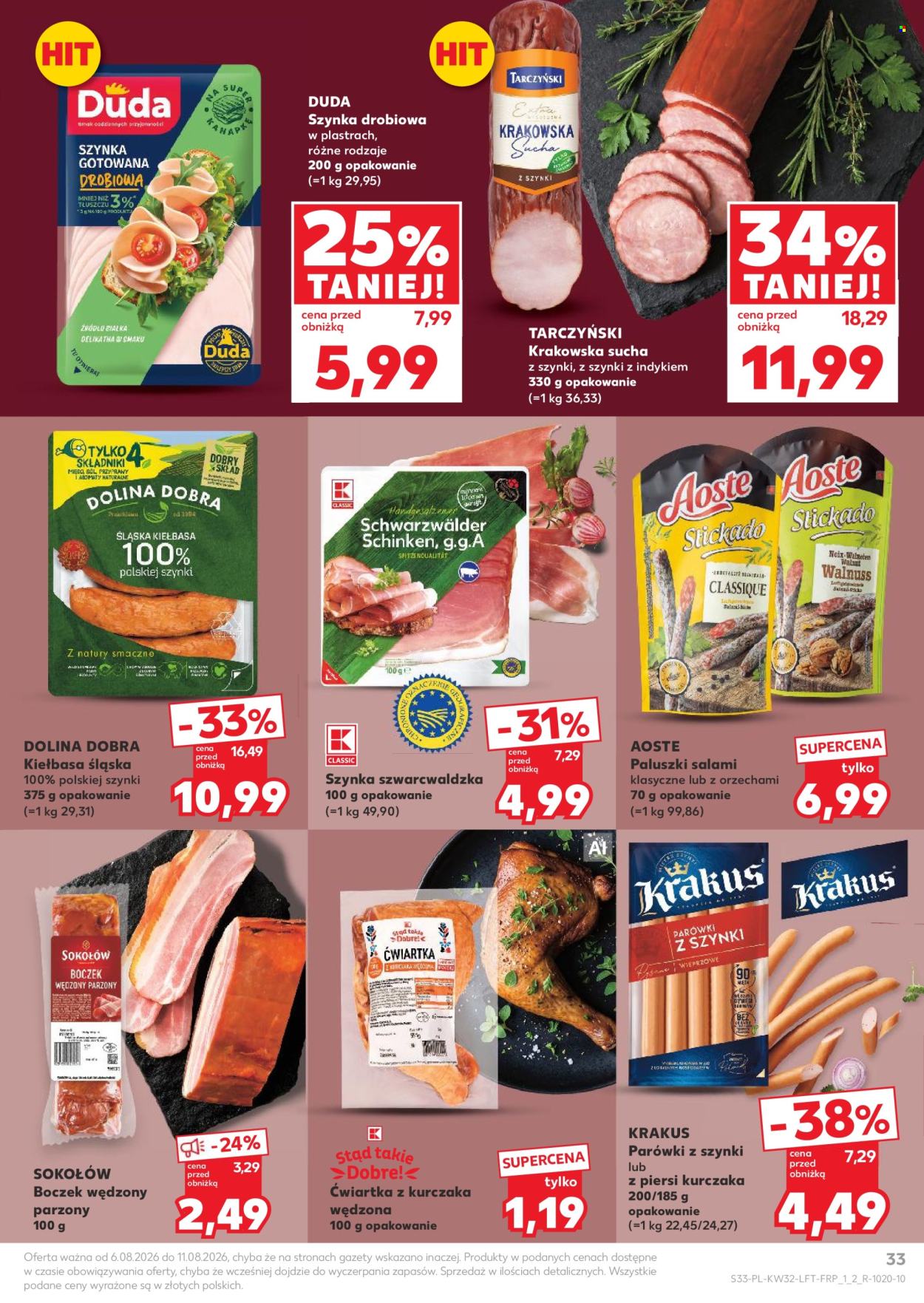 Gazetka Kaufland - 6.08.2026 - 11.08.2026. Strona 33