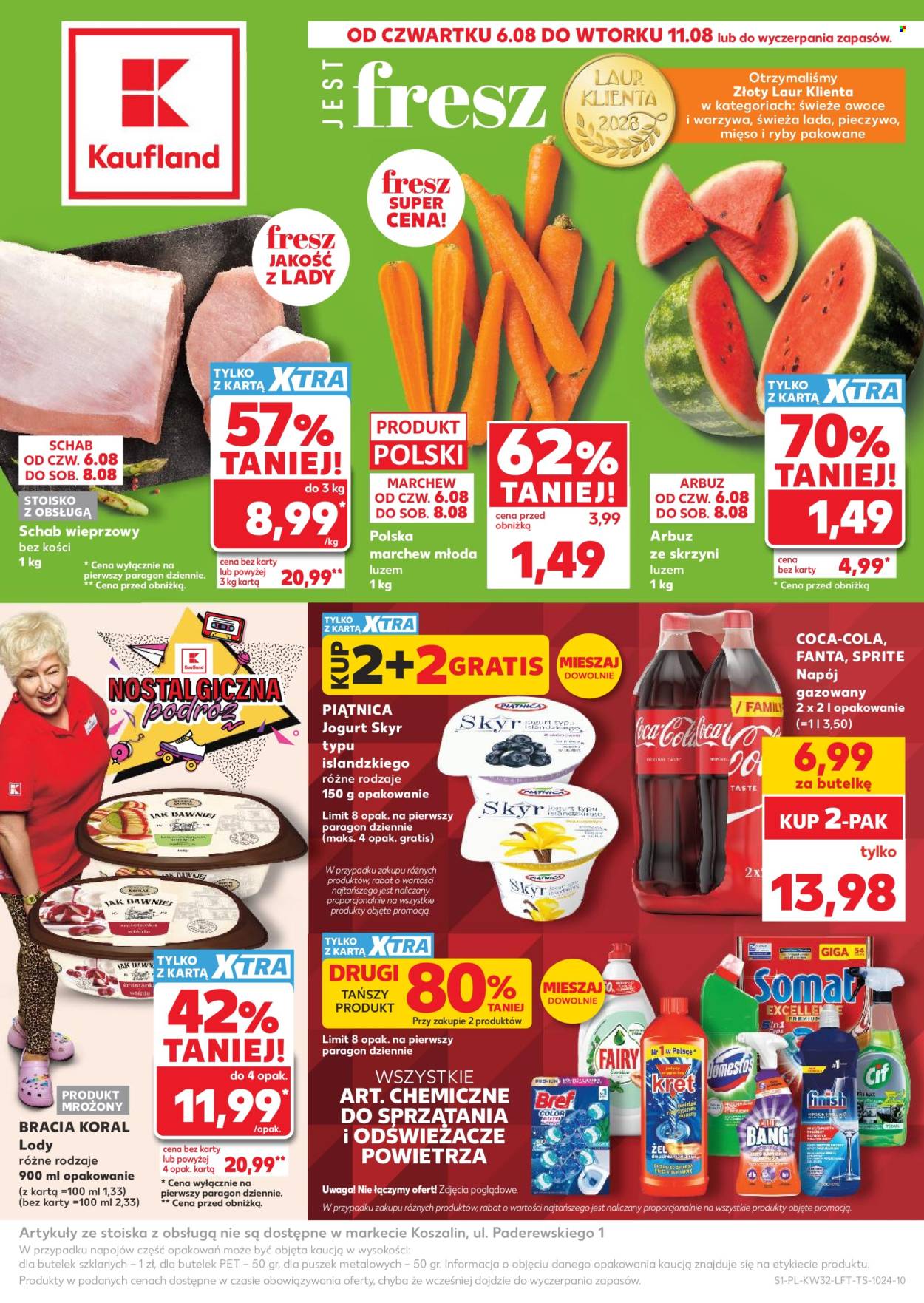 Gazetka Kaufland - 6.08.2026 - 11.08.2026. Strona 1