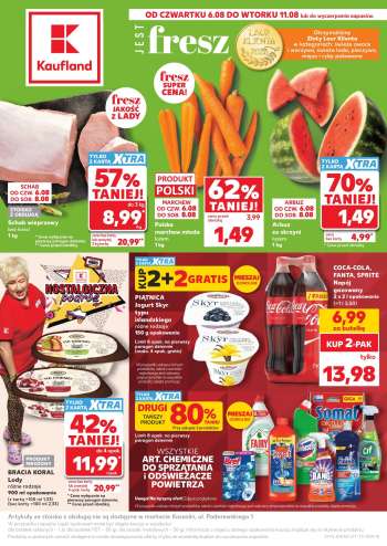 Gazetka Kaufland - 6.08.2026 - 11.08.2026.