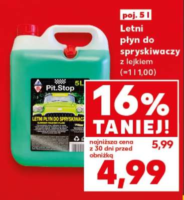 Letni płyn do spryskiwaczy z lejkiem*