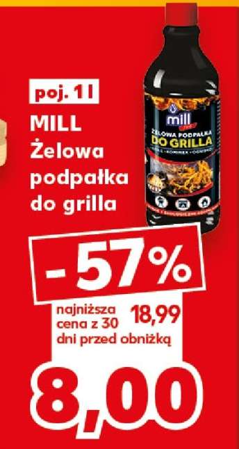 MILL Żelowa podpałka do grilla