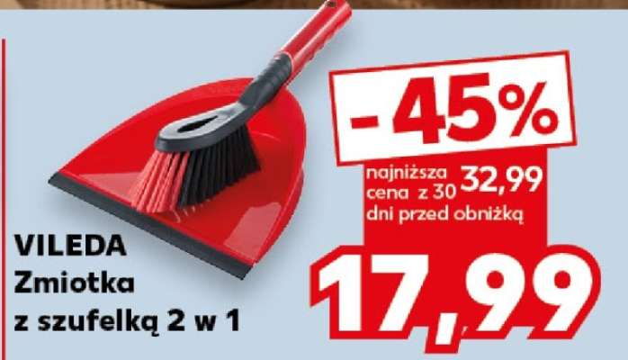 VILEDA Zmiotka z szufelką 2 w 1