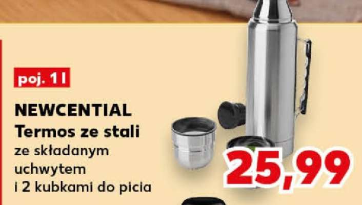 NEWCENTIAL Termos ze stali
