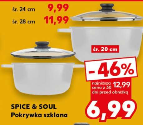SPICE & SOUL Pokrywka szklana