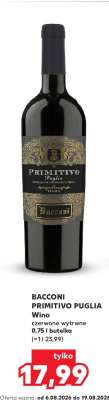 BACCONI PRIMITIVO PUGLIA