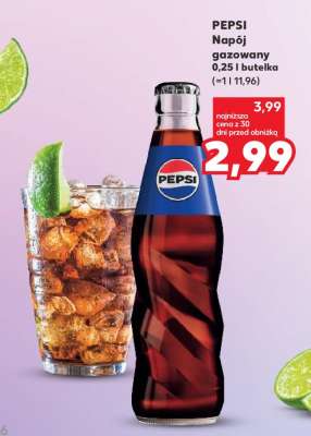 PEPSI Napój gazowany 0,25 l butelka