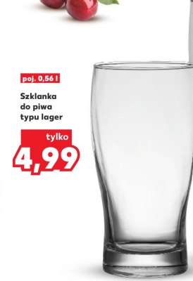 Szklanka do piwa typu lager