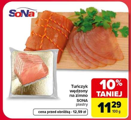 Tuńczyk wędzony na zimno