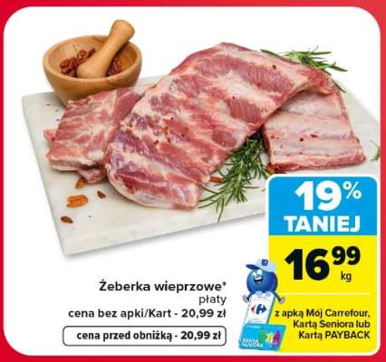 Żeberka wieprzowe