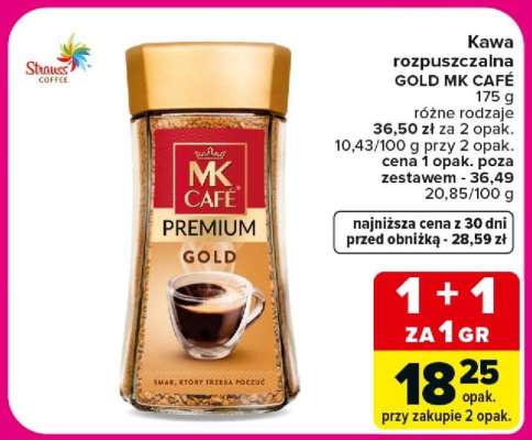 Kawa rozpuszczalna Gold MK Café