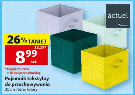 Pojemnik tekstylny do przechowywania