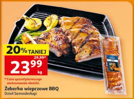 Żeberka wieprzowe BBQ