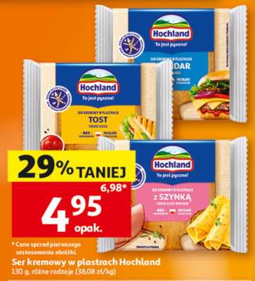 Ser kremowy w plastrach Hochland