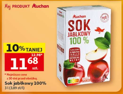 Sok jabłkowy 100