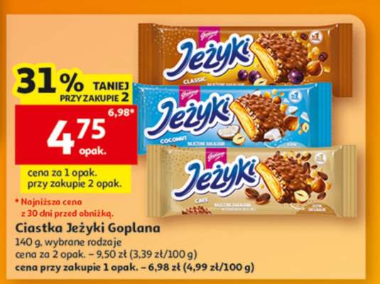 Ciastka Jeżyki Goplana