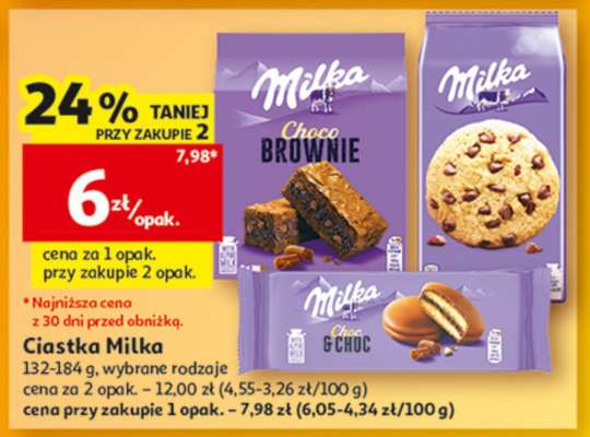 Ciastka MILKA