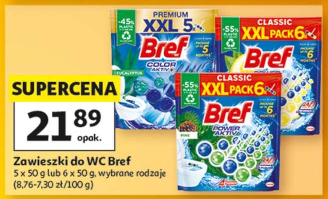 Zawieszki do wc Bref