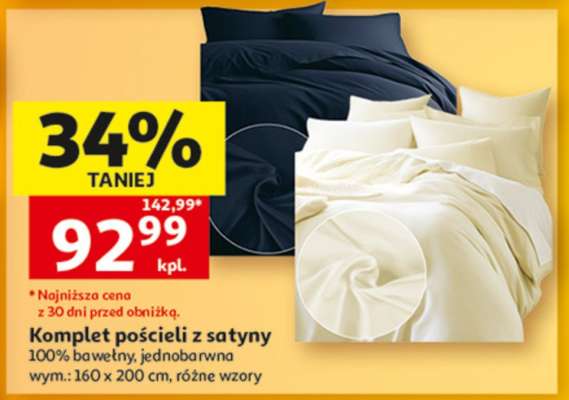 Komplet pościeli z satyny