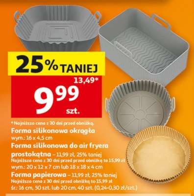 Forma silikonowa okrągła
