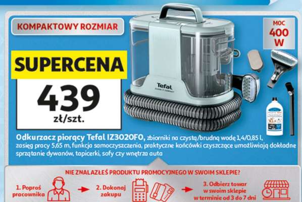 Odkurzacz piorący Tefal IZ3202FO