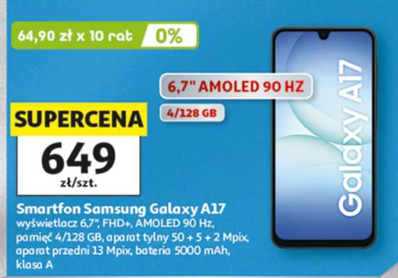 Smartfon Samsung Galaxy A17