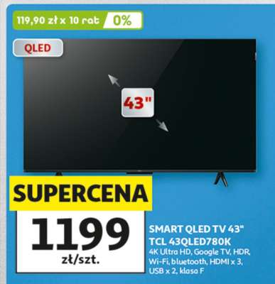 SMART QLED TV 43"