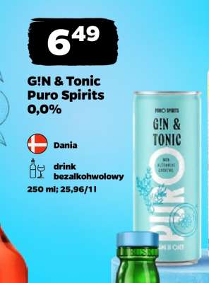 G!N & Tonic Puro Spirits 0,0%