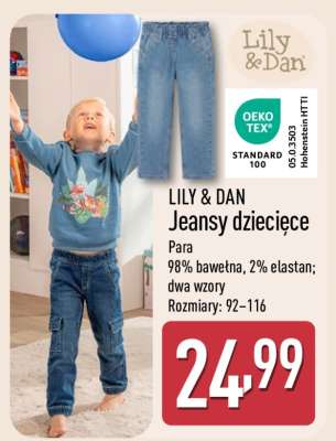 LILY & DAN Jeansy dziecięce