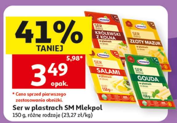 Ser w plastrach SM Mlekpol